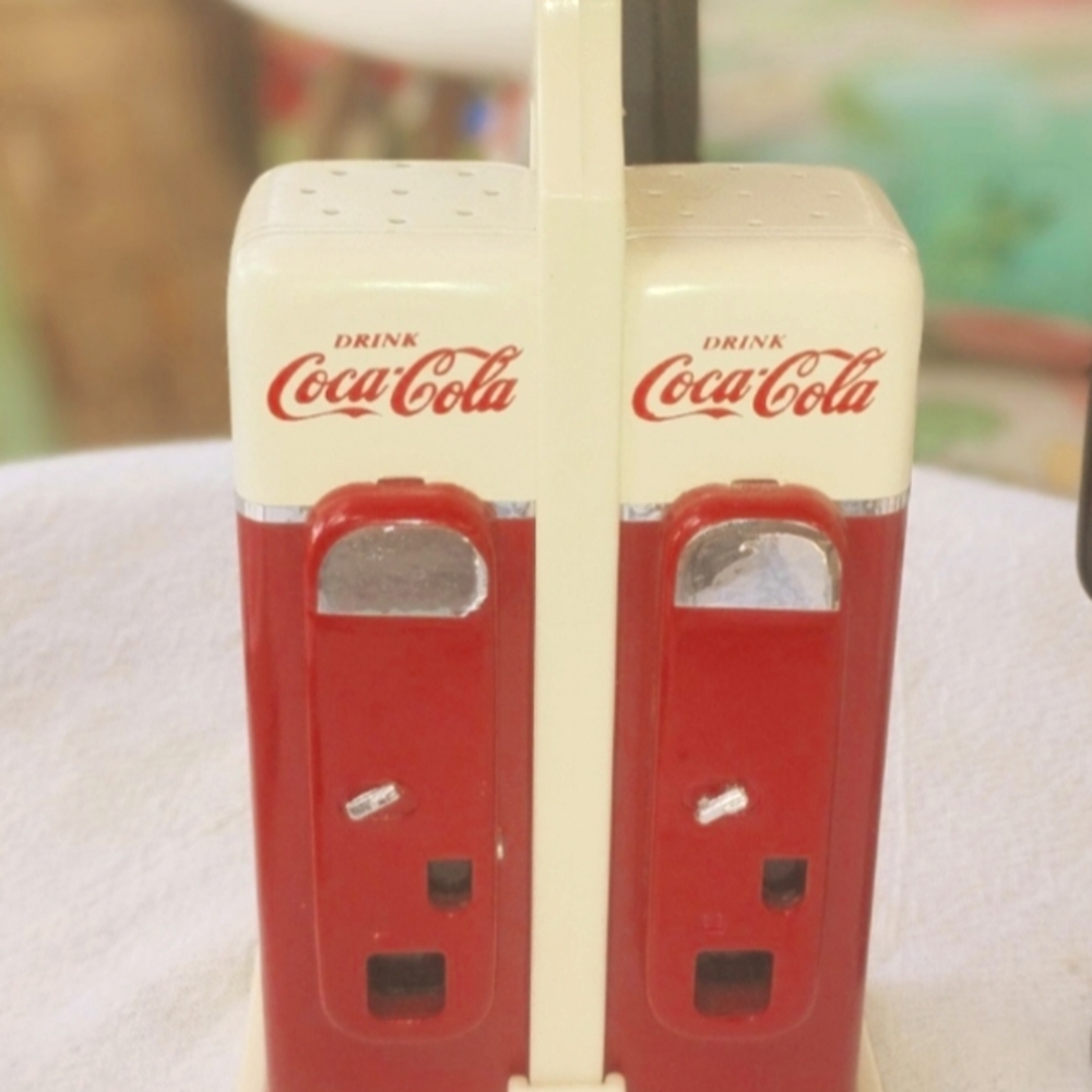 Coca Cola Red and White Phone Stand